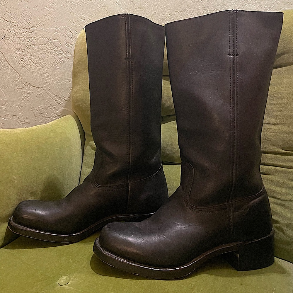Frye Campus Boots Black Size 9.5